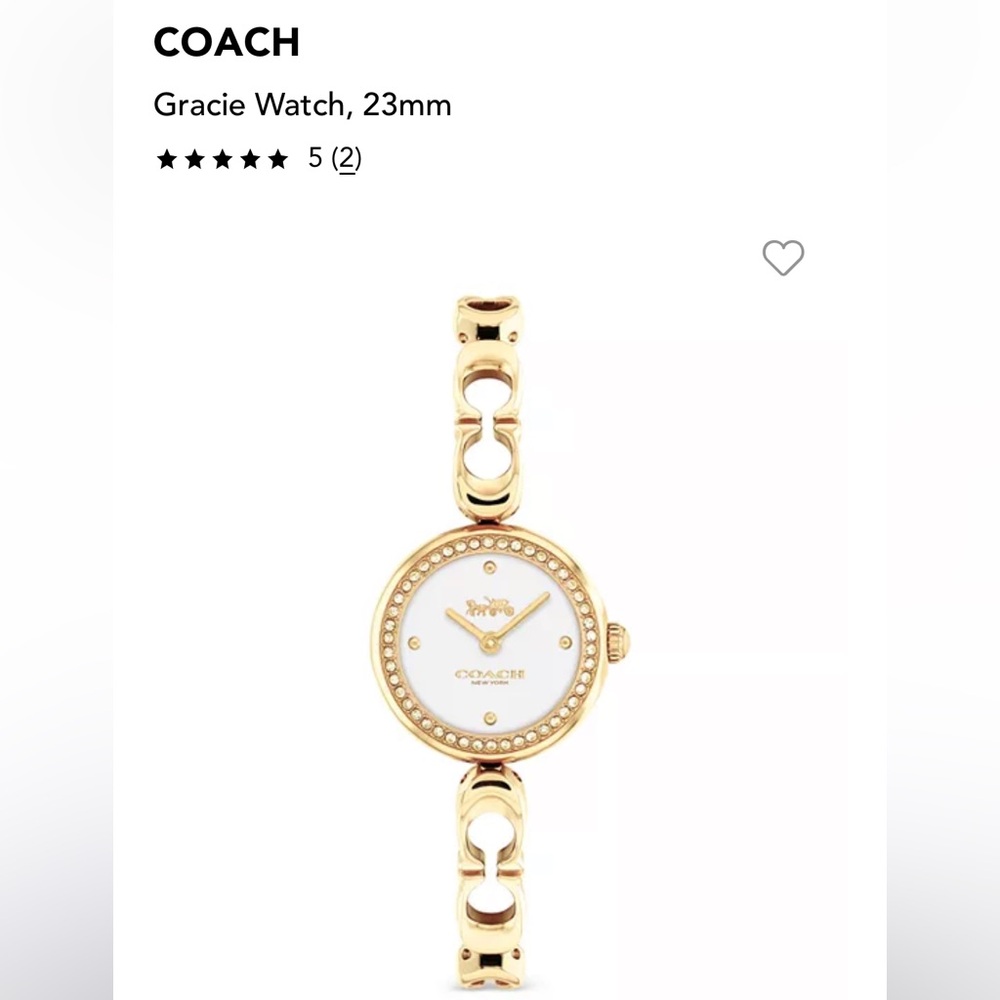 Coach Women's Gracie Stainless Steel Watch